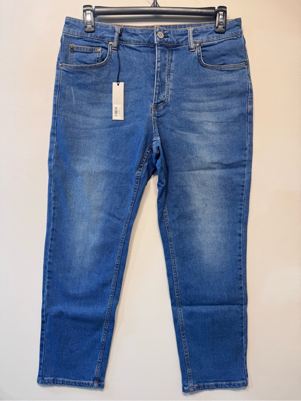 Martha Stewart "Weekend Jean" ankle-length denim NWT medium blue